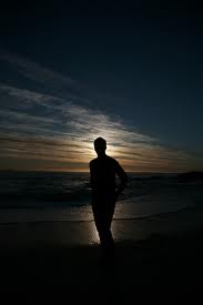 Joe Dylan ponders a swim at Samui spa beach ... 