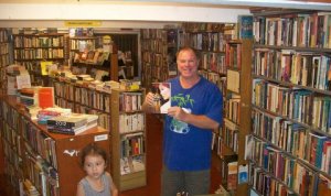 Thom Locke at Backstreet Books in Chiang Mai