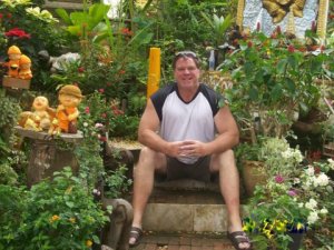 Author, T Hunt Locke creator of the Sam Collins Historical Mysteries series