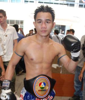 Chok. A Champion and member of Eminent Air Boxing Gym