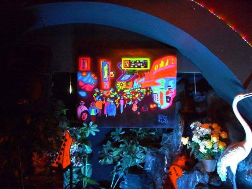 Soi Cowboy w Flamingo by Chris Coles